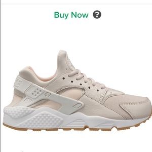 Nike Air Huarache Run Desert Sand canvas